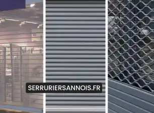 Installation de rideaux métalliques Sannois