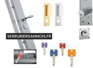 Serrure 5 points carénée Sannois