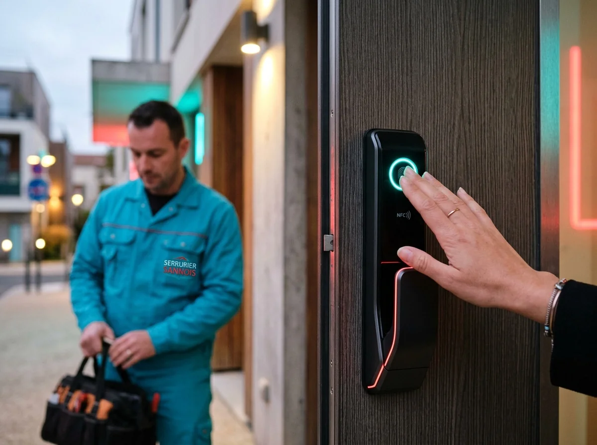 Smart lock connecté NFC à Sannois