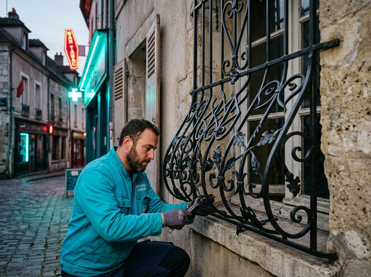 Métallerie · grilles de défense à Sannois